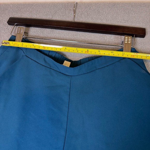 LC Lauren Conrad Teal High Waist Scalloped Shorts - Picture 10 of 16